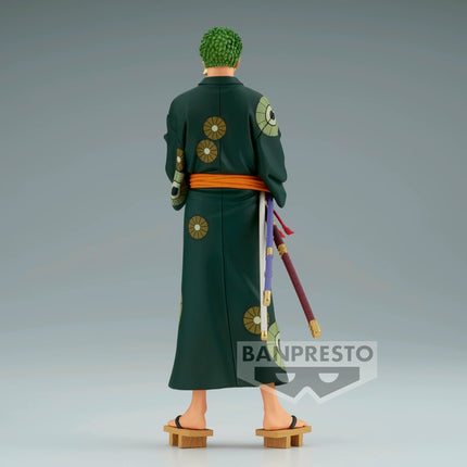 One Piece Figure – Roronoa Zoro Yukata Ver. | Grandline Series DXF (Banpresto) Anime Collectible - OrbiTopia