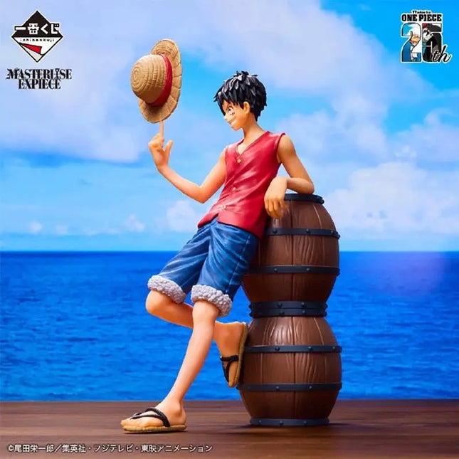 One Piece – Monkey D. Luffy Figure 25th Anniversary "Road to King of the Pirates" – Ichiban Kuji Prize A - OrbiTopia
