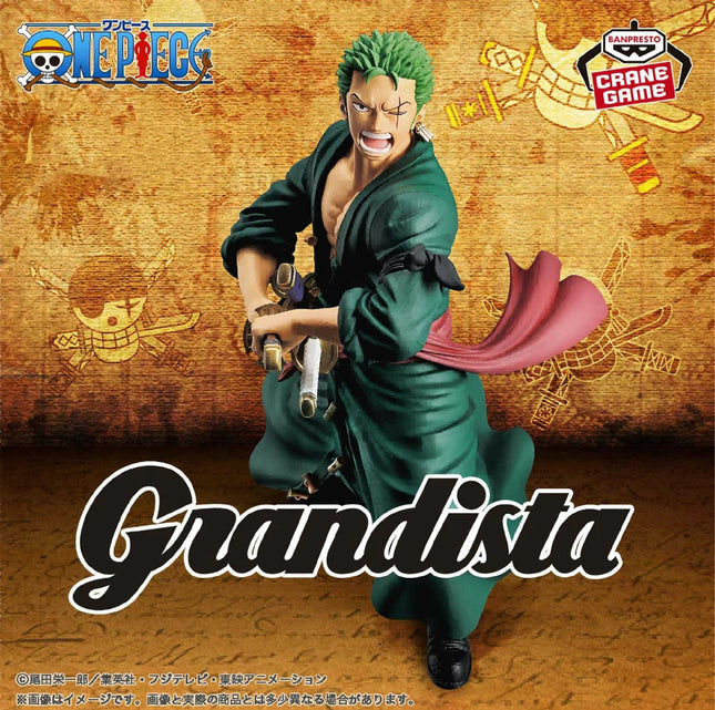 One Piece - Roronoa Zoro – Grandista Statue  OrbiTopia