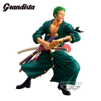 One Piece - Roronoa Zoro – Grandista Statue  OrbiTopia