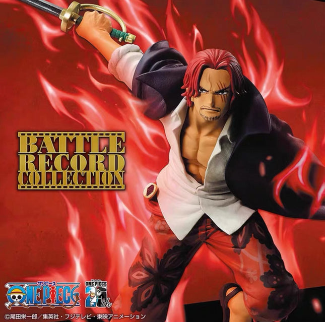 One Piece Shanks Figure – Battle Record Collection | 17cm Anime Figure by Banpresto - OrbiTopia