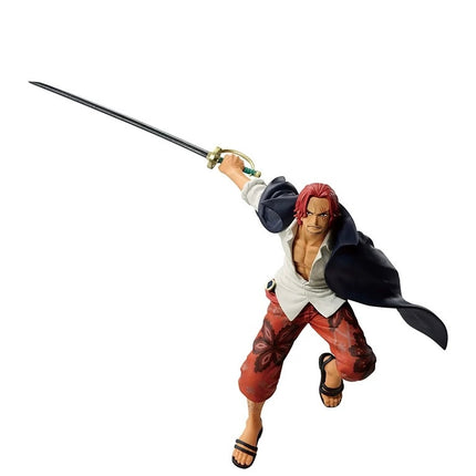 One Piece Shanks Figure – Battle Record Collection | 17cm Anime Figure by Banpresto - OrbiTopia