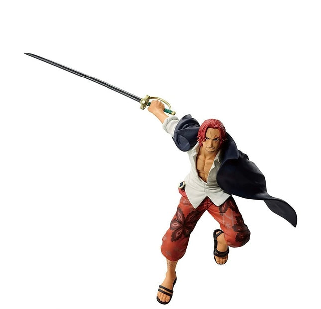 One Piece Shanks Figure – Battle Record Collection | 17cm Anime Figure by Banpresto - OrbiTopia