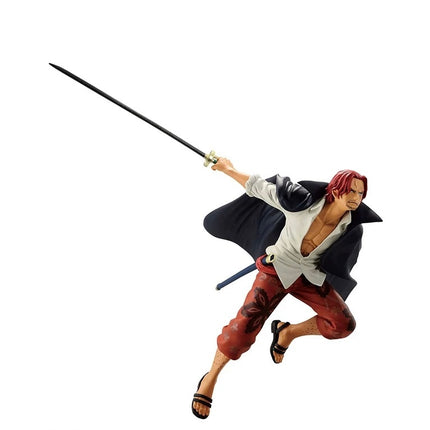 One Piece Shanks Figure – Battle Record Collection | 17cm Anime Figure by Banpresto - OrbiTopia