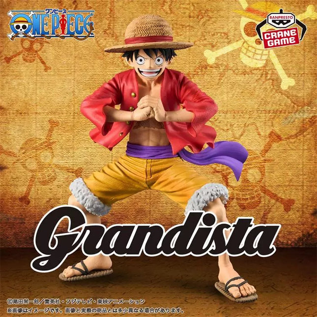 One Piece – Monkey D. Luffy Grandista Figure – Banpresto Crane Game Collectible | 21cm Anime Figure - OrbiTopia