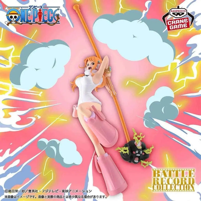 One Piece – Nami Figure 15cm | Battle Record Collection | Banpresto Crane Game Anime Figure - OrbiTopia