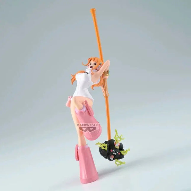One Piece – Nami Figure 15cm | Battle Record Collection | Banpresto Crane Game Anime Figure - OrbiTopia
