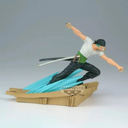 One Piece – Roronoa Zoro Senkozekkei Figure – Banpresto | 11cm Anime Figure Collectible - OrbiTopia