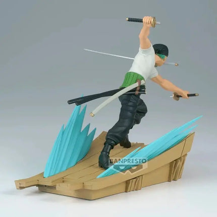 One Piece – Roronoa Zoro Senkozekkei Figure – Banpresto | 11cm Anime Figure Collectible - OrbiTopia