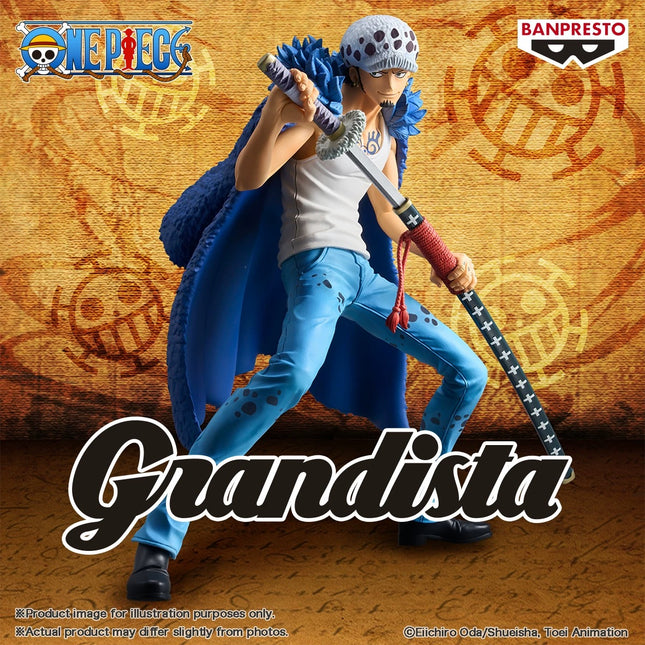 One Piece – Trafalgar D. Law Grandista Figure – Banpresto Collectible | 22cm Anime Figure - OrbiTopia