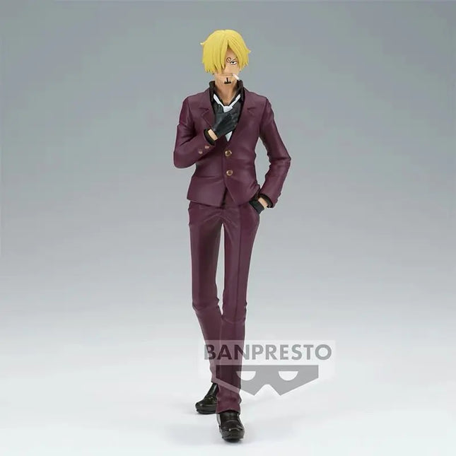 One Piece – Vinsmoke Sanji 25th Anniversary Figure – Banpresto | 17cm Anime Figure Collectible - OrbiTopia