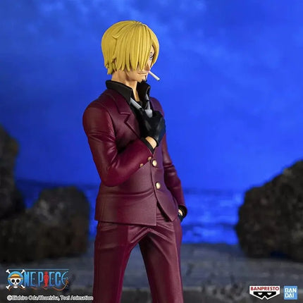 One Piece – Vinsmoke Sanji 25th Anniversary Figure – Banpresto | 17cm Anime Figure Collectible - OrbiTopia