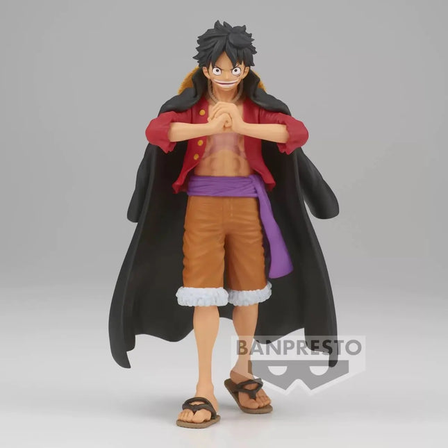 One Piece: Wano Kuni – Monkey D. Luffy "The Shukko" – Banpresto 25th Anniversary Edition | 14cm Anime Figure - OrbiTopia