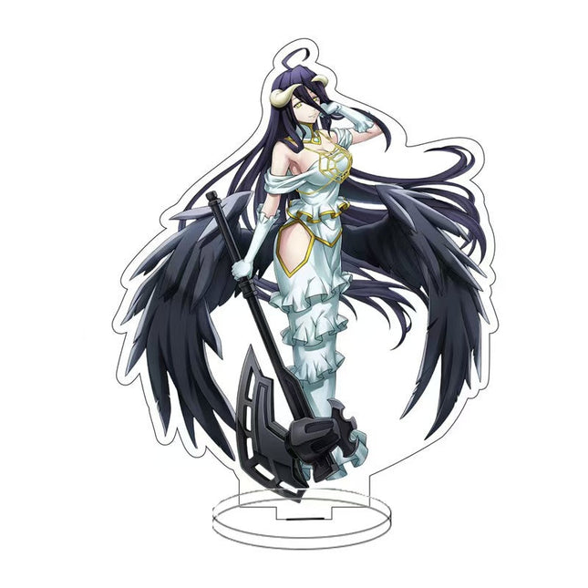 Overlord Albedo Figure – Anime Merchandise Acrylic Stand - Desktop Ornament  OrbiTopia
