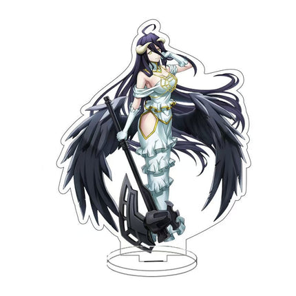 Overlord Albedo Figure – Anime Merchandise Acrylic Stand - Desktop Ornament  OrbiTopia