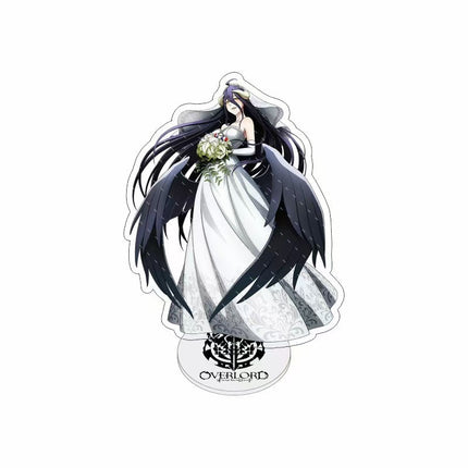 Overlord Albedo Figure – Anime Merchandise Acrylic Stand - Desktop Ornament  OrbiTopia