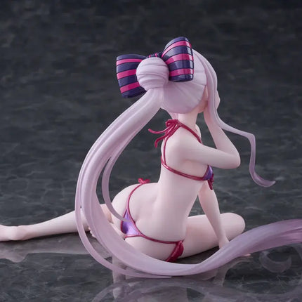 Overlord – Shalltear Swimsuit – Desktop Cute Figure (Taito) | Anime Figure OrbiTopia