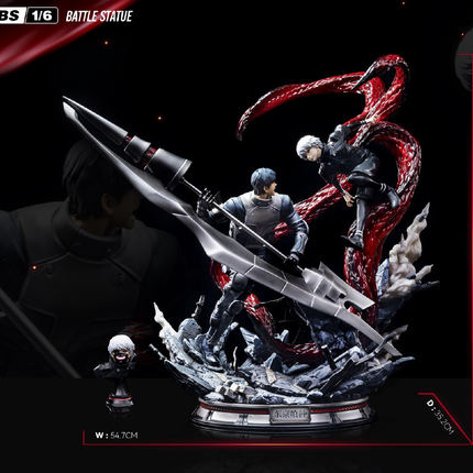 Tokyo Ghoul - Ken Kaneki VS Amon- Figure 1/6  OrbiTopia