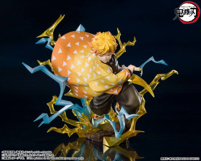 Zenitsu Agatsuma Figure – Demon Slayer Thunderclap & Flash (FiguartsZERO)  OrbiTopia