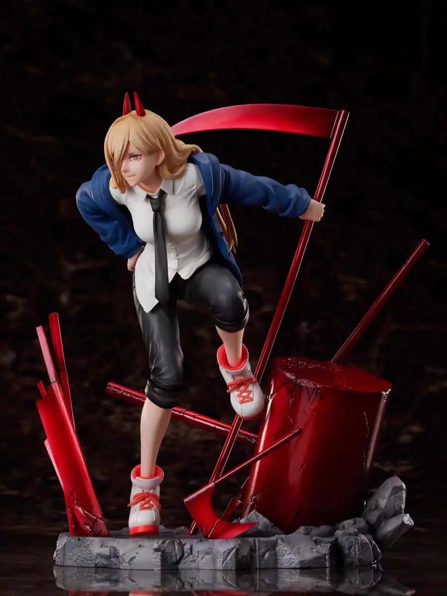 Chainsaw Man Power 1/7 Anime Figure – F:Nex by FuRyu | 22cm Premium Anime Collectible - OrbiTopia Main image