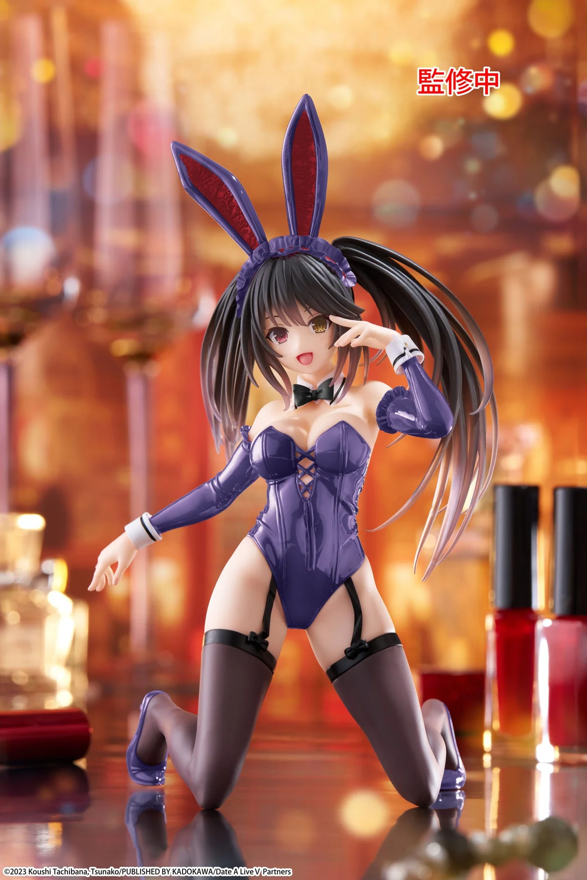 Date A Live V - Kurumi Tokisaki - Bunny Desktop Cute Renewal Figure - OrbiTopia Main image