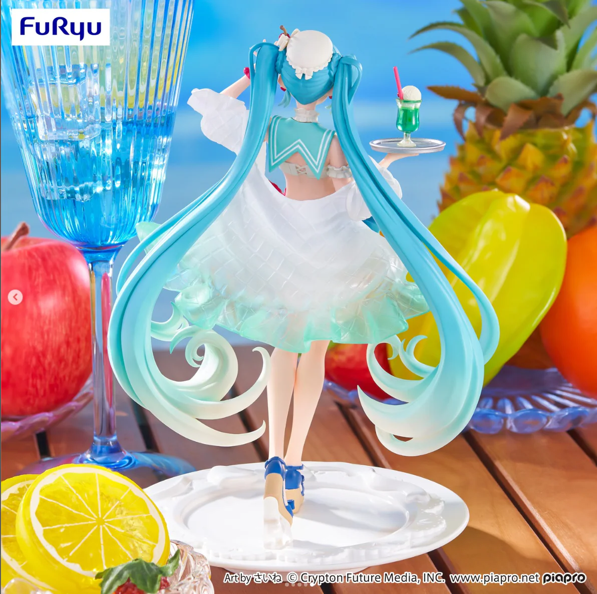 Hatsune Miku – SweetSweets-Serie – Melon-Soda-Schwimmfigur Sekundärbild