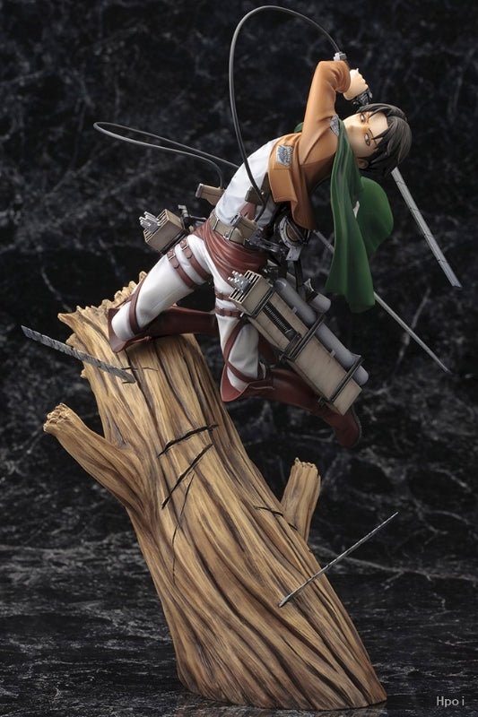 Figurine LeviAckerman AttackonTitan – Frappe du Survey Corps Image secondaire