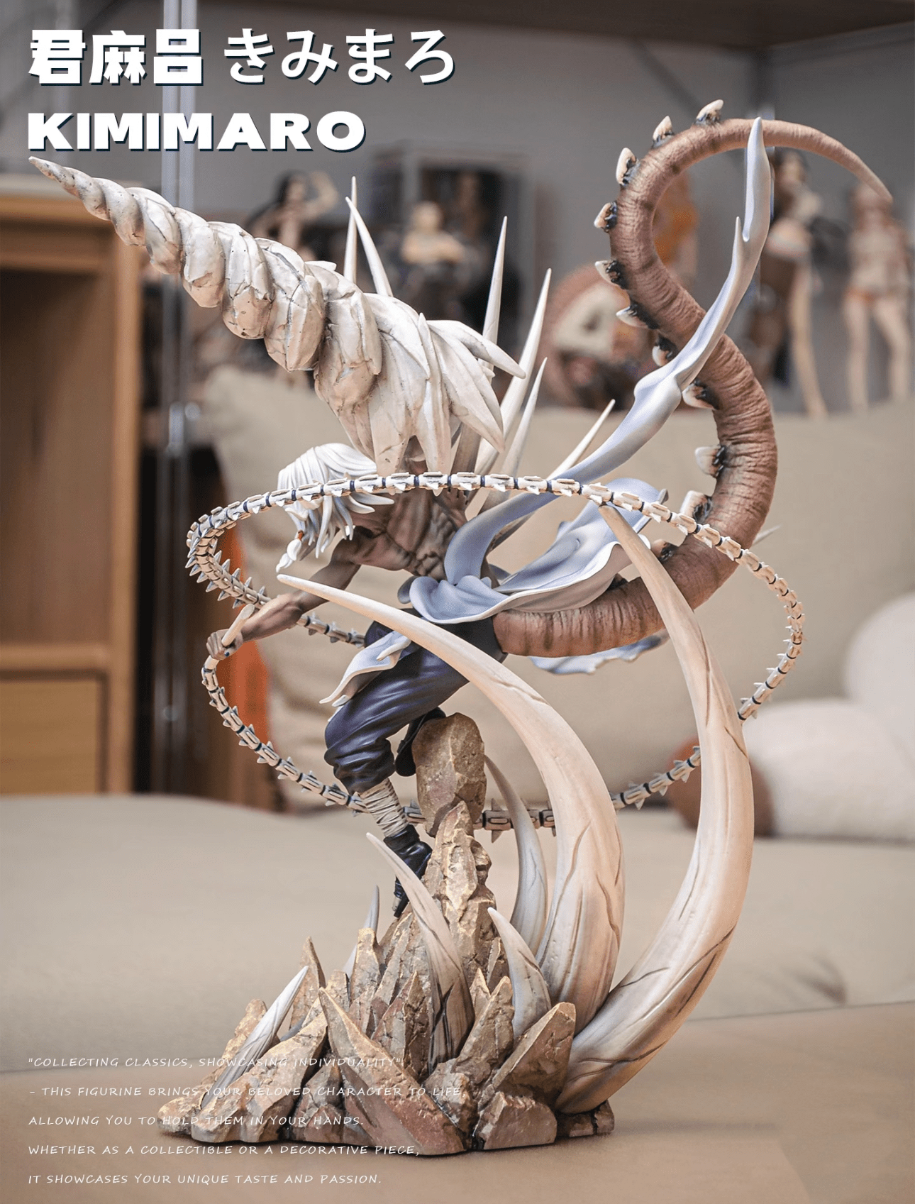 Naruto - Shinianbairen Studios - Kimimaro statue - OrbiTopia