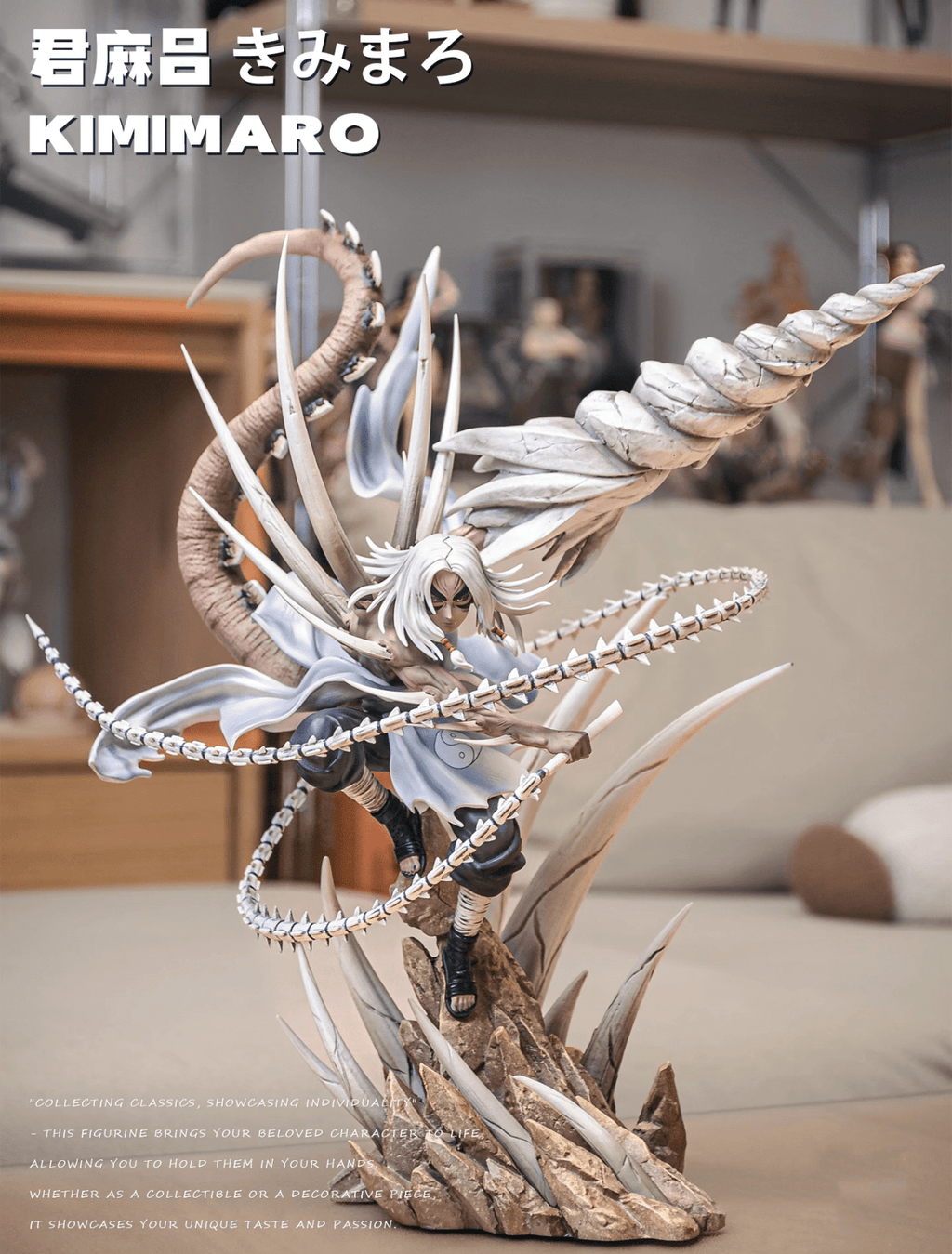 Naruto - Shinianbairen Studios - Kimimaro statue - OrbiTopia