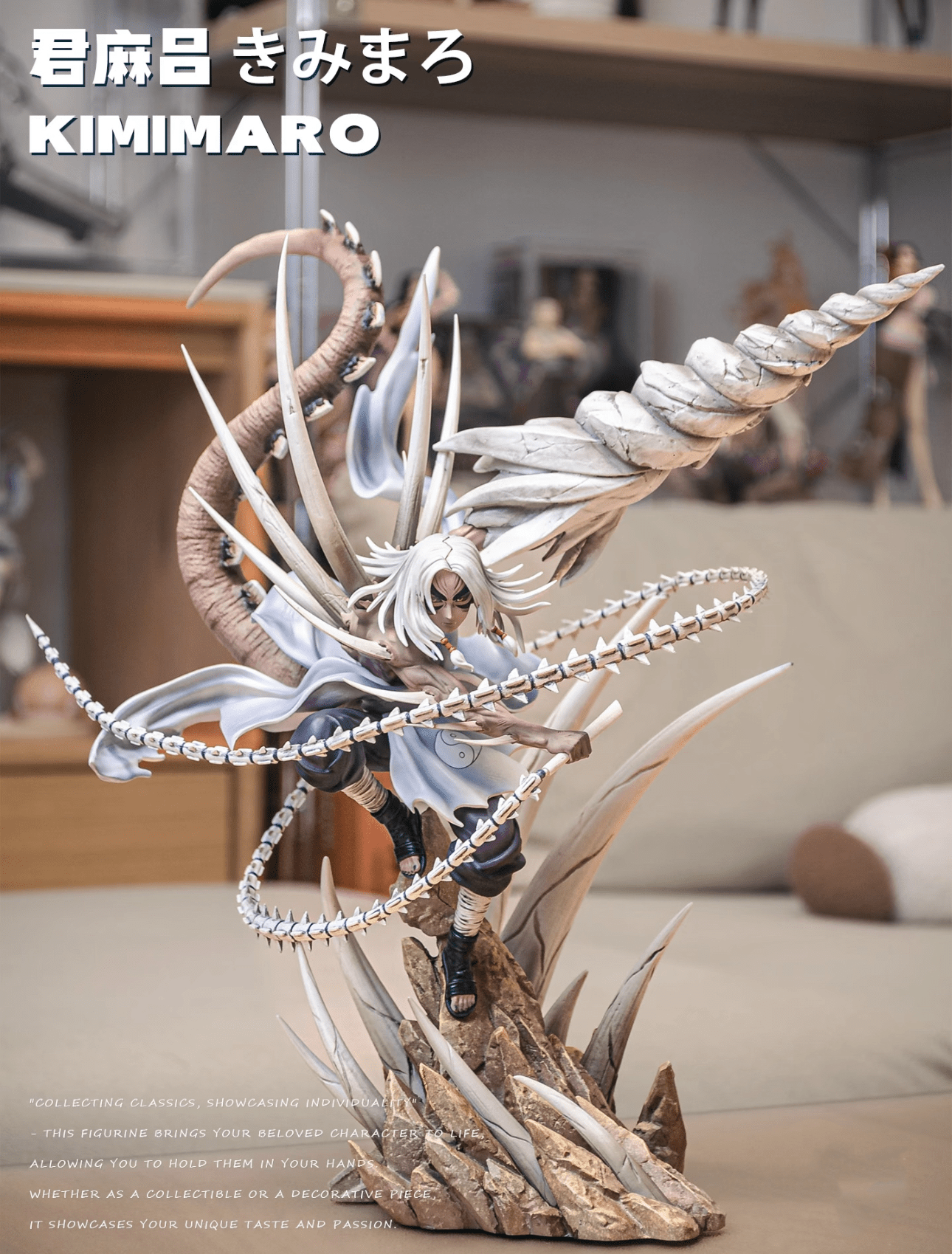 Naruto - Shinianbairen Studios - Kimimaro statue - OrbiTopia