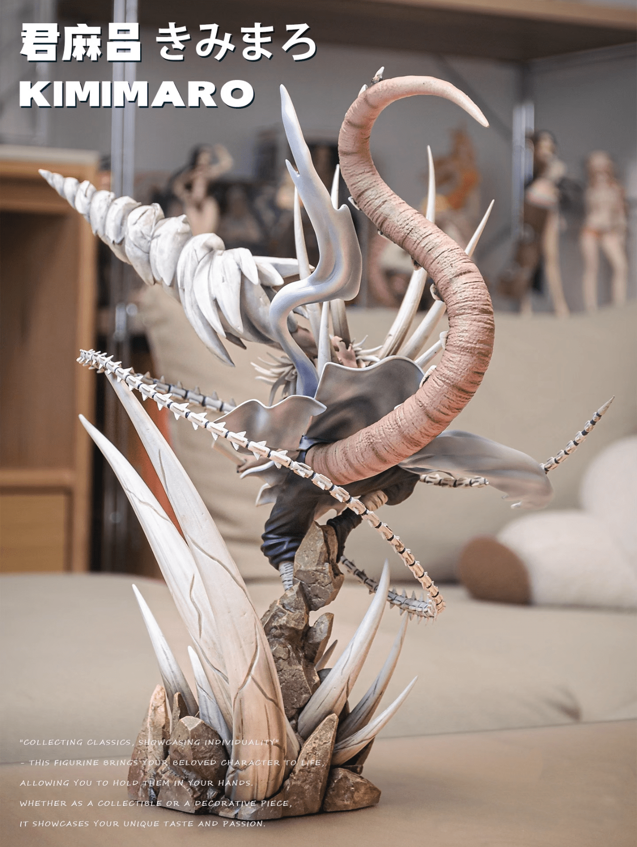 Naruto - Shinianbairen Studios - Kimimaro statue - OrbiTopia