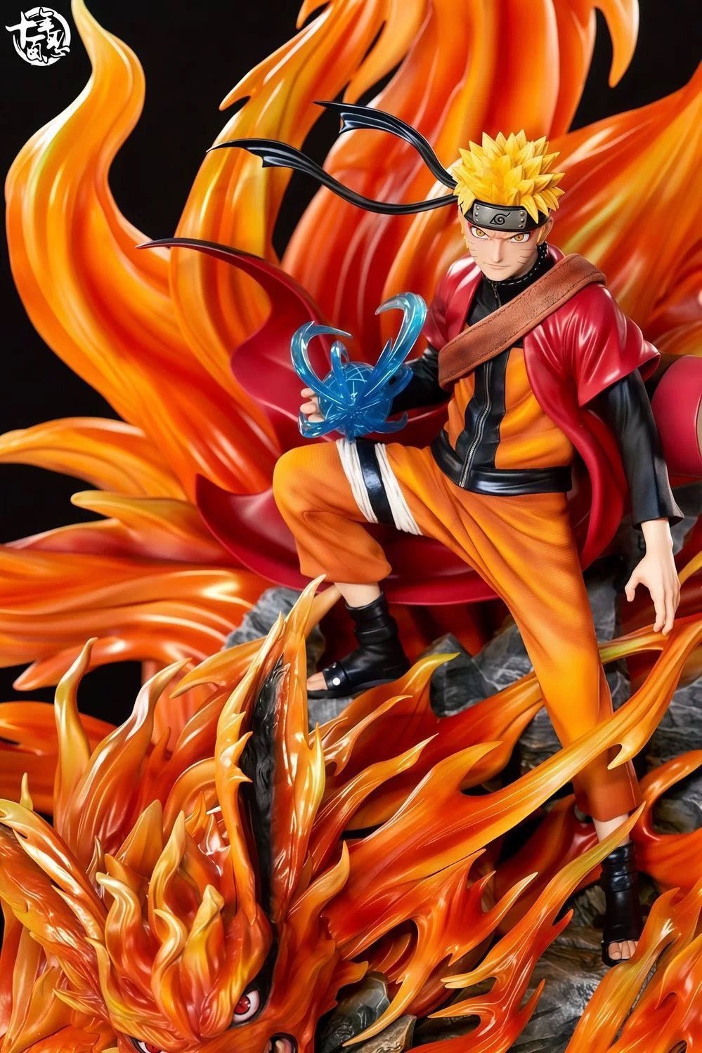 Naruto - Shinianbairen Studios - Kurama Uzumaki Naruto statue - OrbiTopia