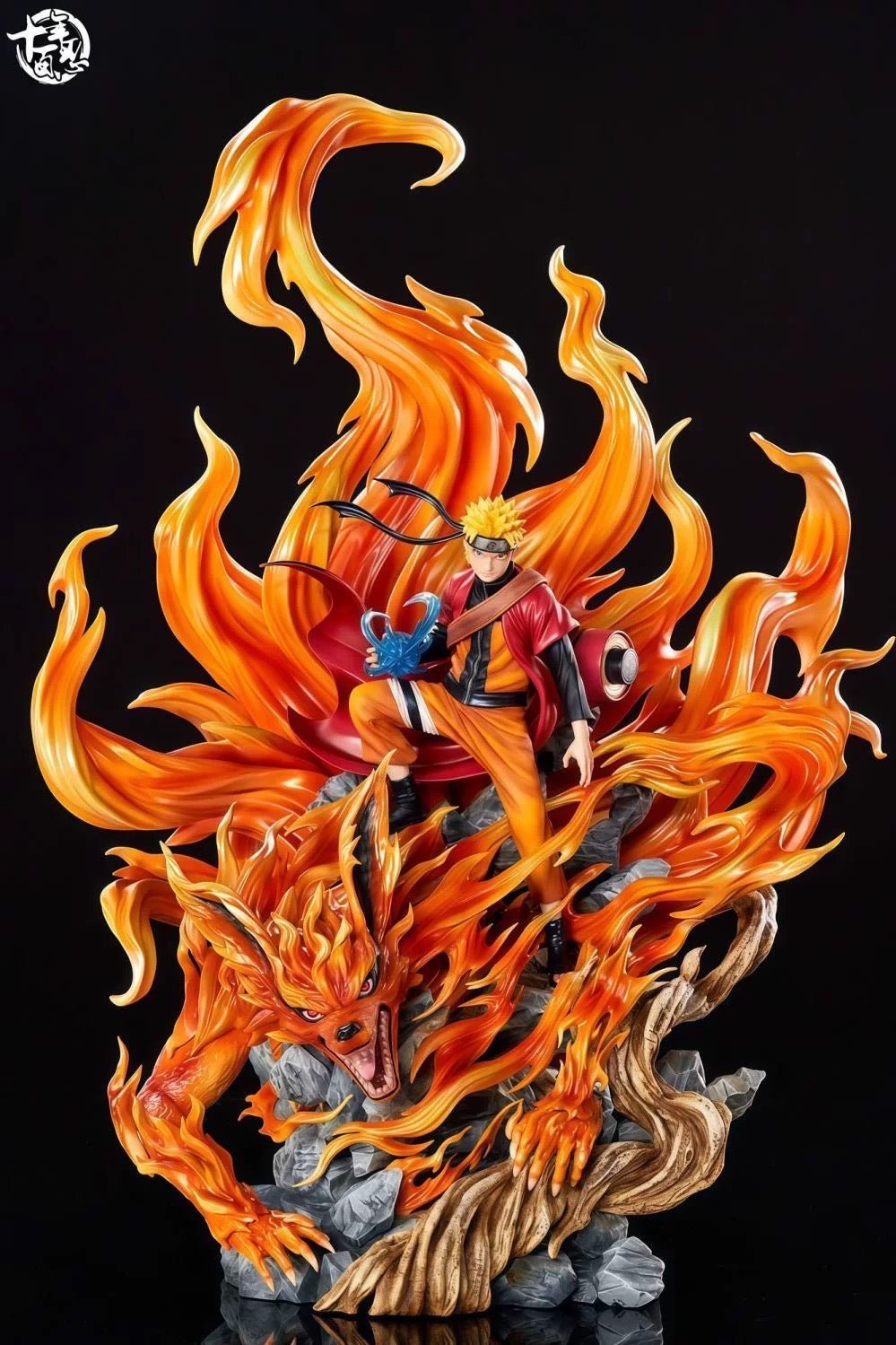 Naruto - Shinianbairen Studios - Kurama Uzumaki Naruto statue - OrbiTopia Main image